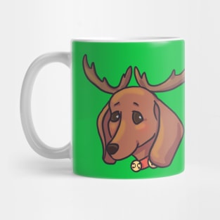 Christmas Dachshund Mug